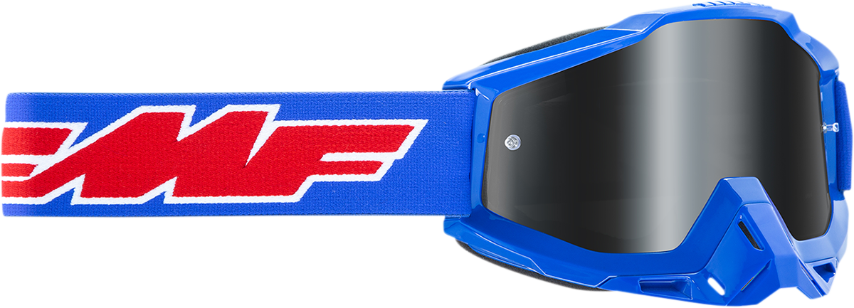 FMF PowerBomb Sand Goggles - Rocket - Blue - Smoke F-50043-00002