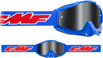 FMF PowerBomb Sand Goggles - Rocket - Blue - Smoke F-50043-00002