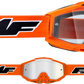 FMF PowerBomb Goggles - Rocket - Orange - Clear F-50036-00003