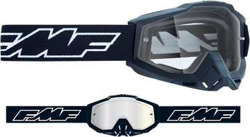 FMF PowerBomb OTG Goggles - Rocket - Black - Clear F-50041-00001