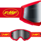 FMF PowerCore Sand Goggles - Flame - Red - Smoke F-50053-00003