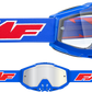 FMF PowerBomb OTG Goggles - Rocket - Blue - Clear F-50041-00002