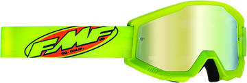 FMF PowerCore Goggles - Core - Yellow - Gold Mirror F-50051-00006