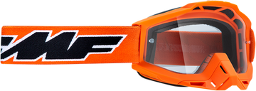 FMF Youth PowerBomb Goggles - Rocket - Orange - Clear F-50047-00003