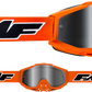 FMF Youth PowerBomb Goggles - Rocket - Orange - Silver Mirror F-50048-00003