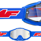 FMF PowerBomb Enduro Goggles - Rocket - Blue - Clear F-50038-00002