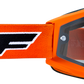 FMF PowerBomb Enduro Goggles - Rocket - Orange - Clear F-50038-00003