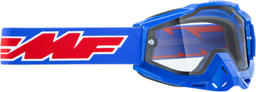 FMF PowerBomb Enduro Goggles - Rocket - Blue - Clear F-50038-00002