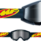 FMF Youth PowerCore Goggles - Core - Black - Silver Mirror F-50055-00002