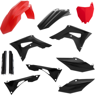 ACERBIS Full Replacement Body Kit - Red/Black 2736251018