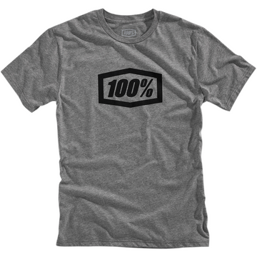 100% Icon T-Shirt - Heather Gray - Small 20000-00025