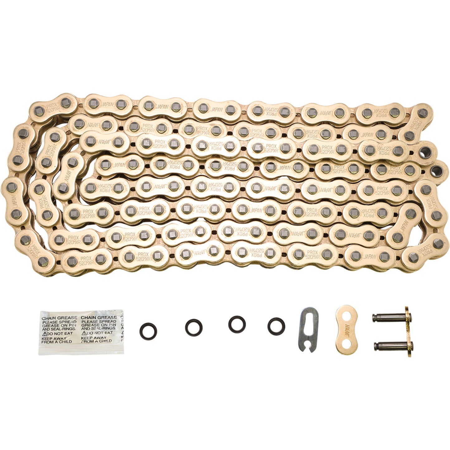 PROX 520 X-Ring Chain - Gold - 120 Link 07.RC520120XCG