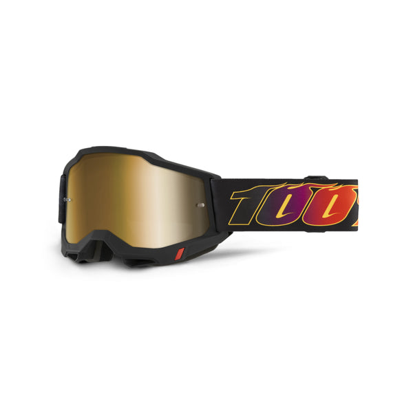100Percent Accuri 2 Goggle El Diablo Mirror True Gold Len