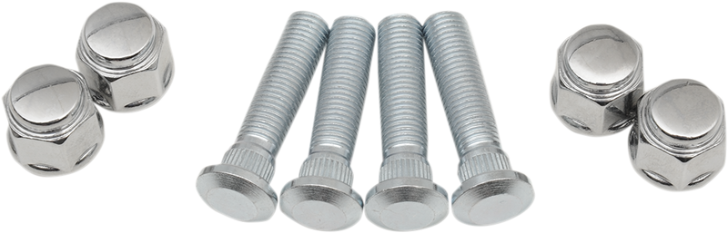 MOOSE OFFROAD Wheel Stud/Nut Kit - Front - '01-'04 Honda Rubicon/'03-'05 Rincon 85-1046