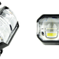 Aux Driving Lights Kit 1.25" Bar Mnt. White/Amber Pr