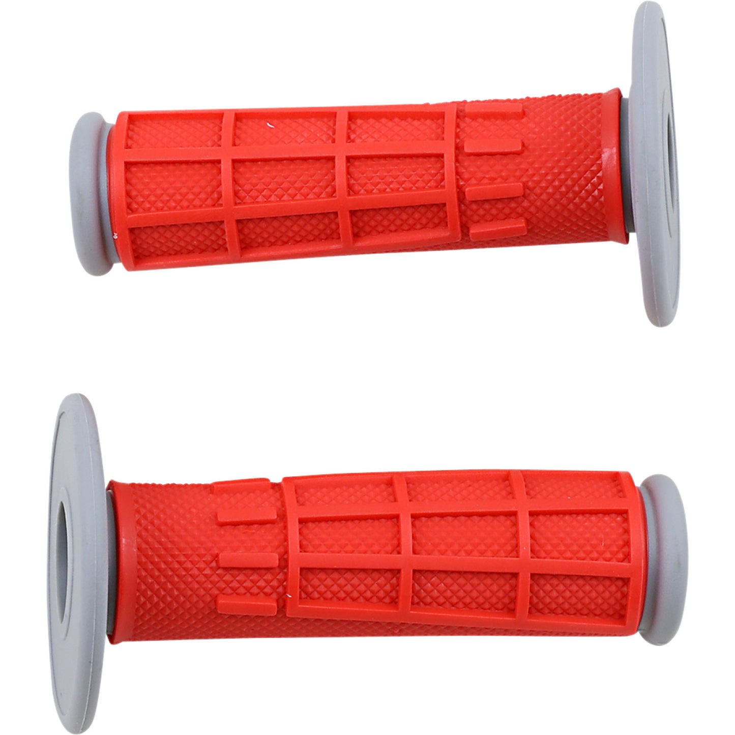 MOOSE RACING Grips - Compound - Half-Waffle - Red 1MG2315-REM