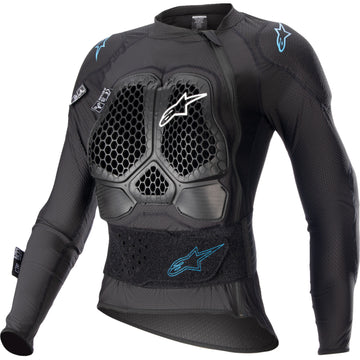 ALPINESTARS Stella Bionic Action v2 Protection Jacket - Black/Cyan - Large 6516823-1079-L