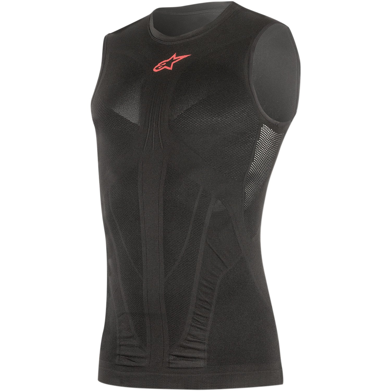 ALPINESTARS Underwear Tech Tank - Black/Red - Medium/Large 175201713M/L