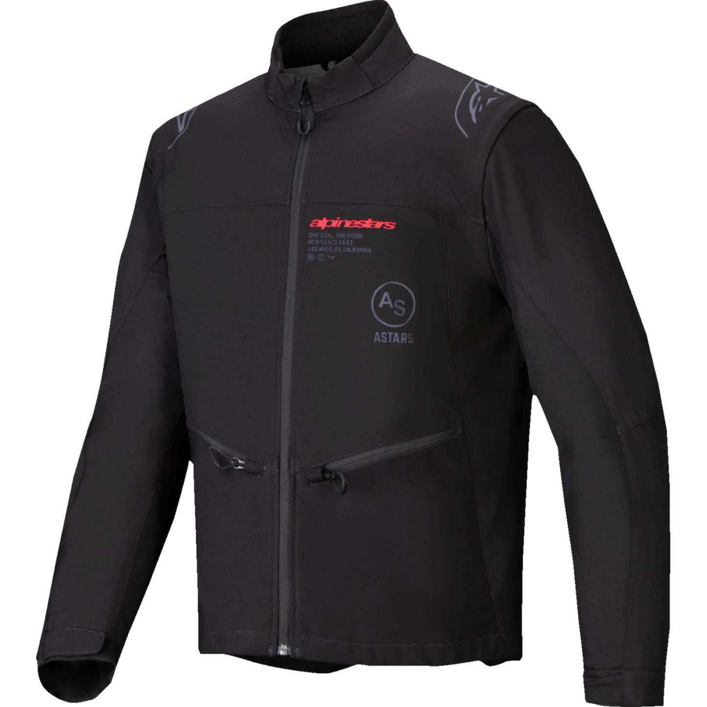 ALPINESTARS Lite-Dura Softshell Jacket - Black - 3XL 3700225-10-3X