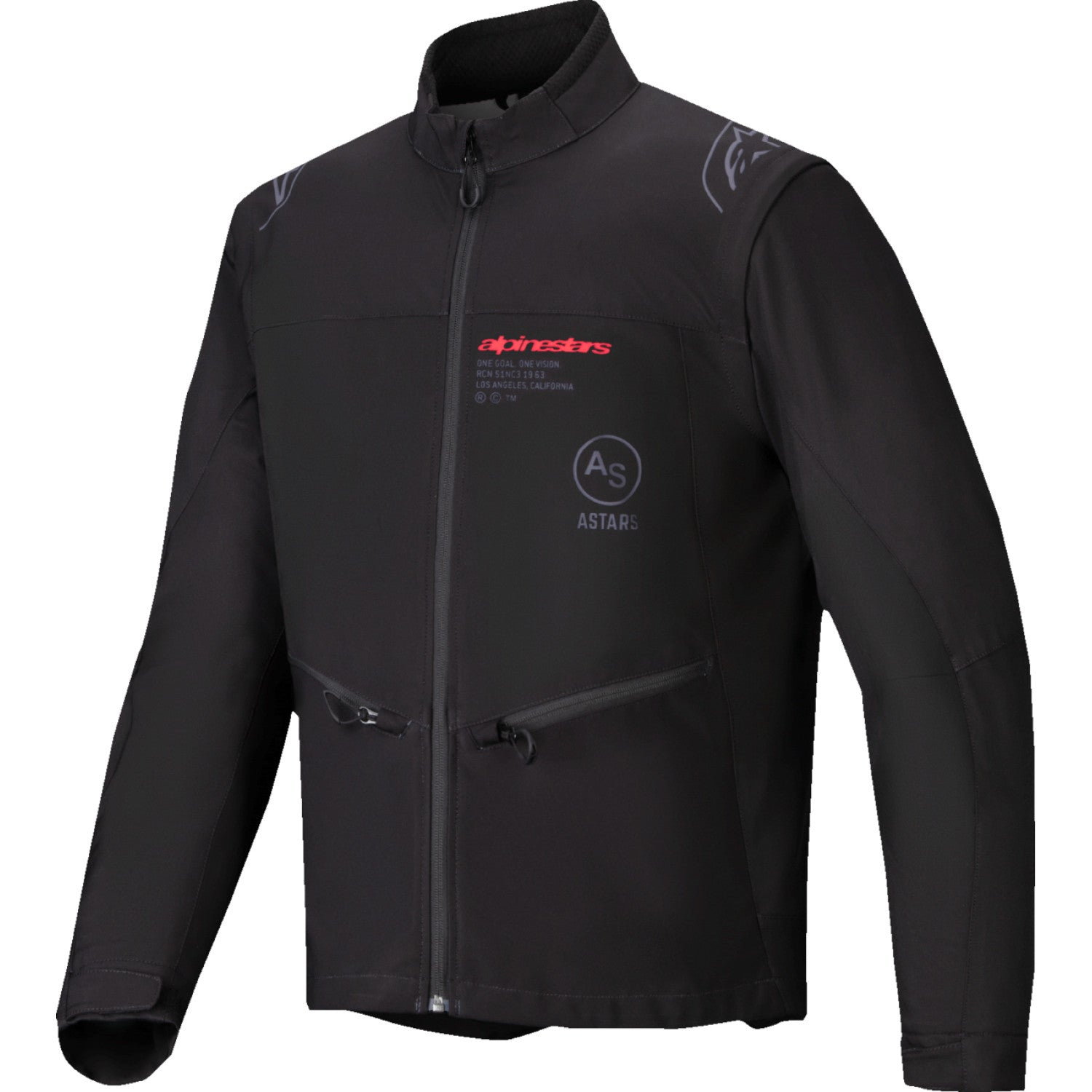 ALPINESTARS Lite-Dura Softshell Jacket - Black - 2XL 3700225-10-2X