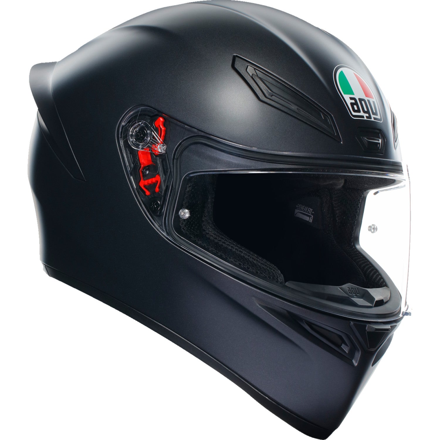 AGV K1 S Helmet - Matte Black - Large 2118394003029L | Street Full Face Adult Helmet