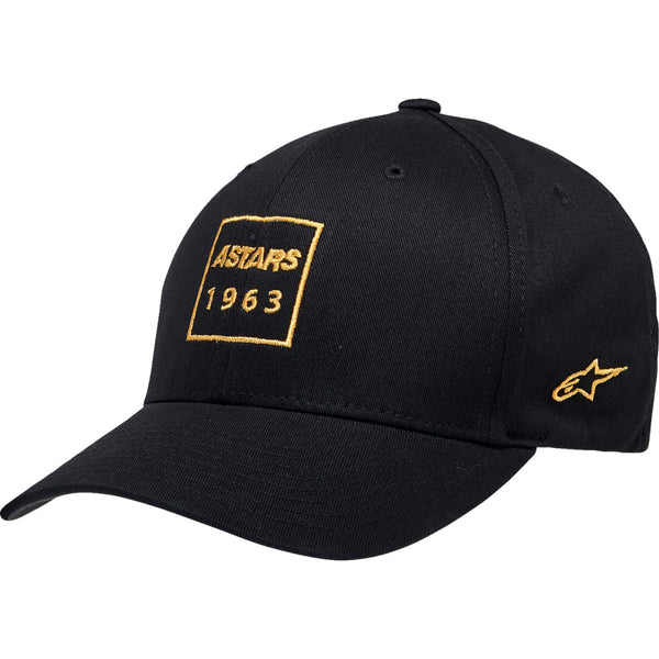 Alpinestars Boxed Hat - Black - Small/Medium 12128122010S/M