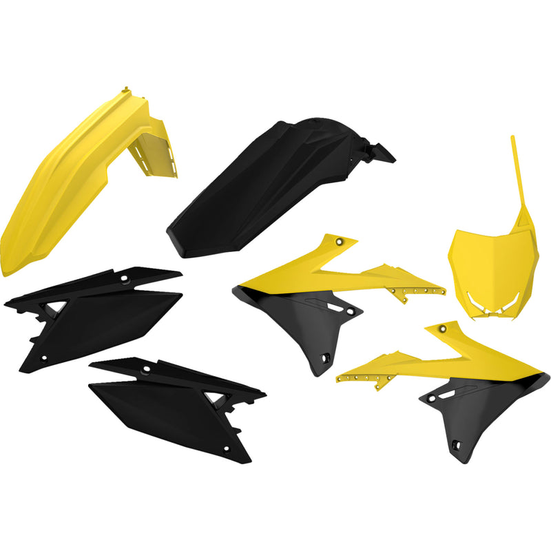 POLISPORT Body Kit - Yellow/Black - RM-Z 250/450 90839 by Polisport