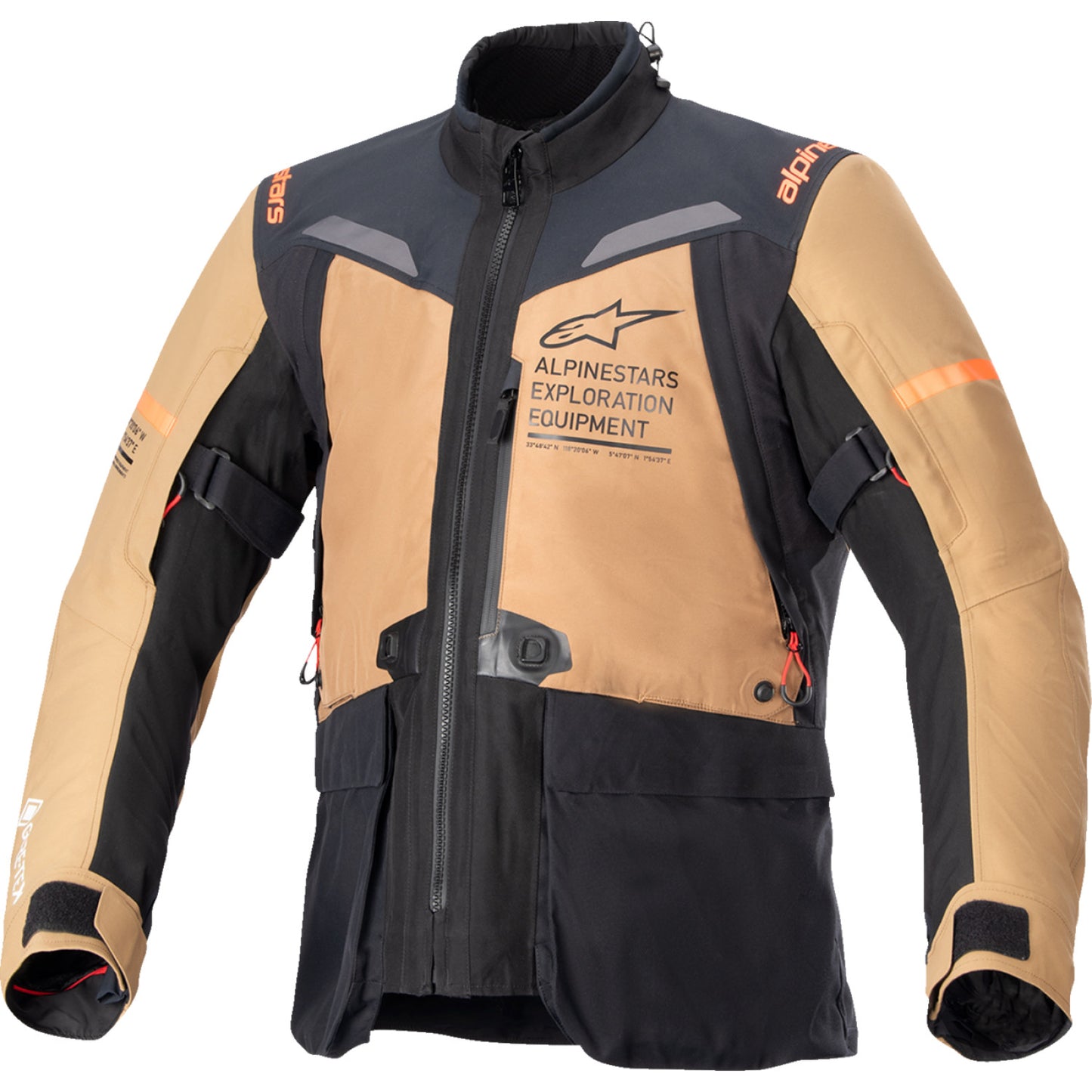 ALPINESTARS ST7 2L GTX Jacket - Brown - Small 3604124-8011-S