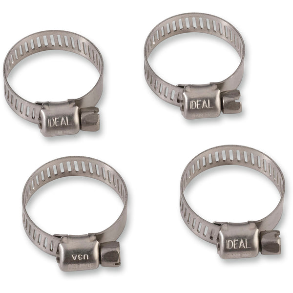 Moose Racing Clamp Hose - Stainless Steel - 10-27 mm - 4-Pack 114-6410