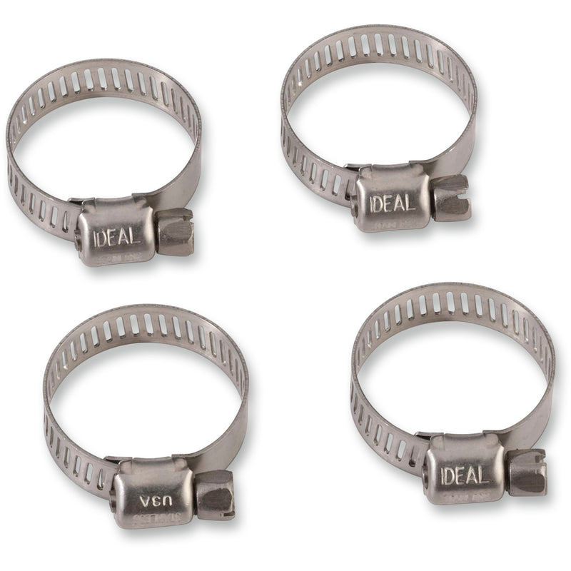 Moose Racing Clamp Hose - Stainless Steel - 13-38 mm - 4-Pack 114-6416
