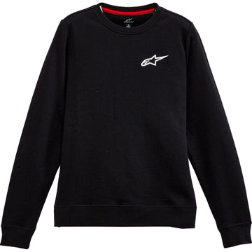 ALPINESTARS Women's Ageless Crew Fleece - Black - Medium 12325182010M