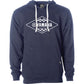FACTORY EFFEX Yamaha Diamond Pullover Hoodie - Navy - Medium 27-88202