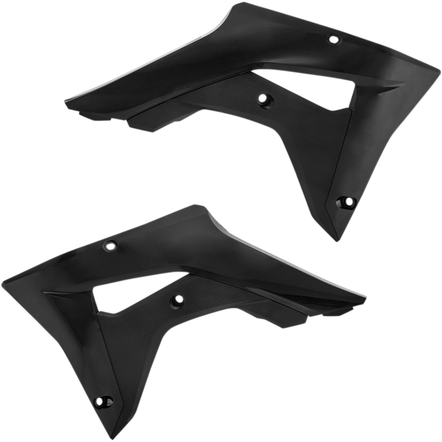 Acerbis Radiator Shrouds - Black 2645450001