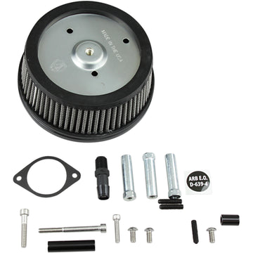 Arlen Ness Big Sucker* Air Filter Kit - Black - Stage I 50-319