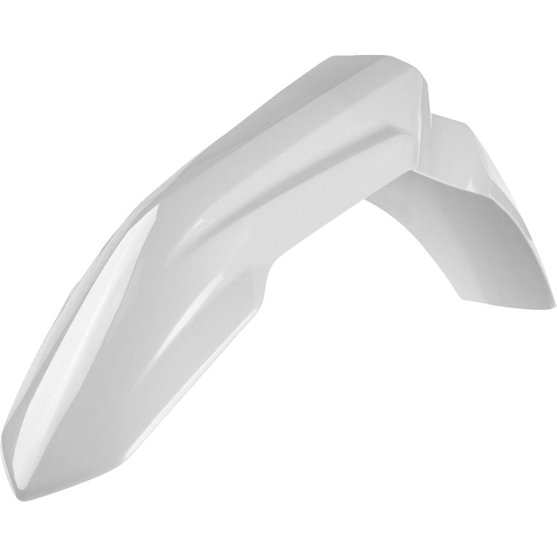 POLISPORT Fender - Front - White - CRF450R 8684900002 by Polisport