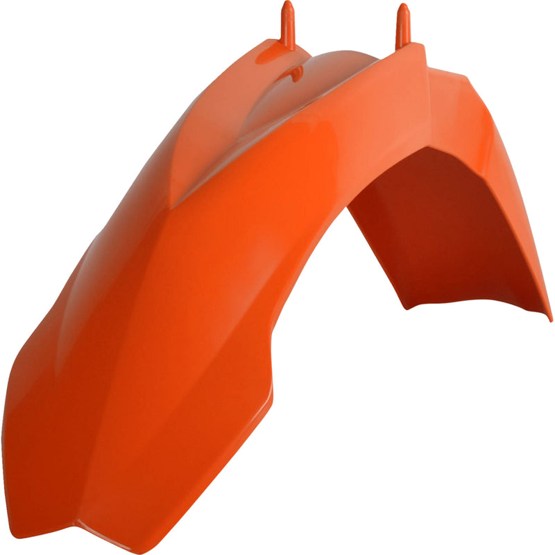 POLISPORT Fender - Front - Orange - SX 85 8563800001 by Polisport