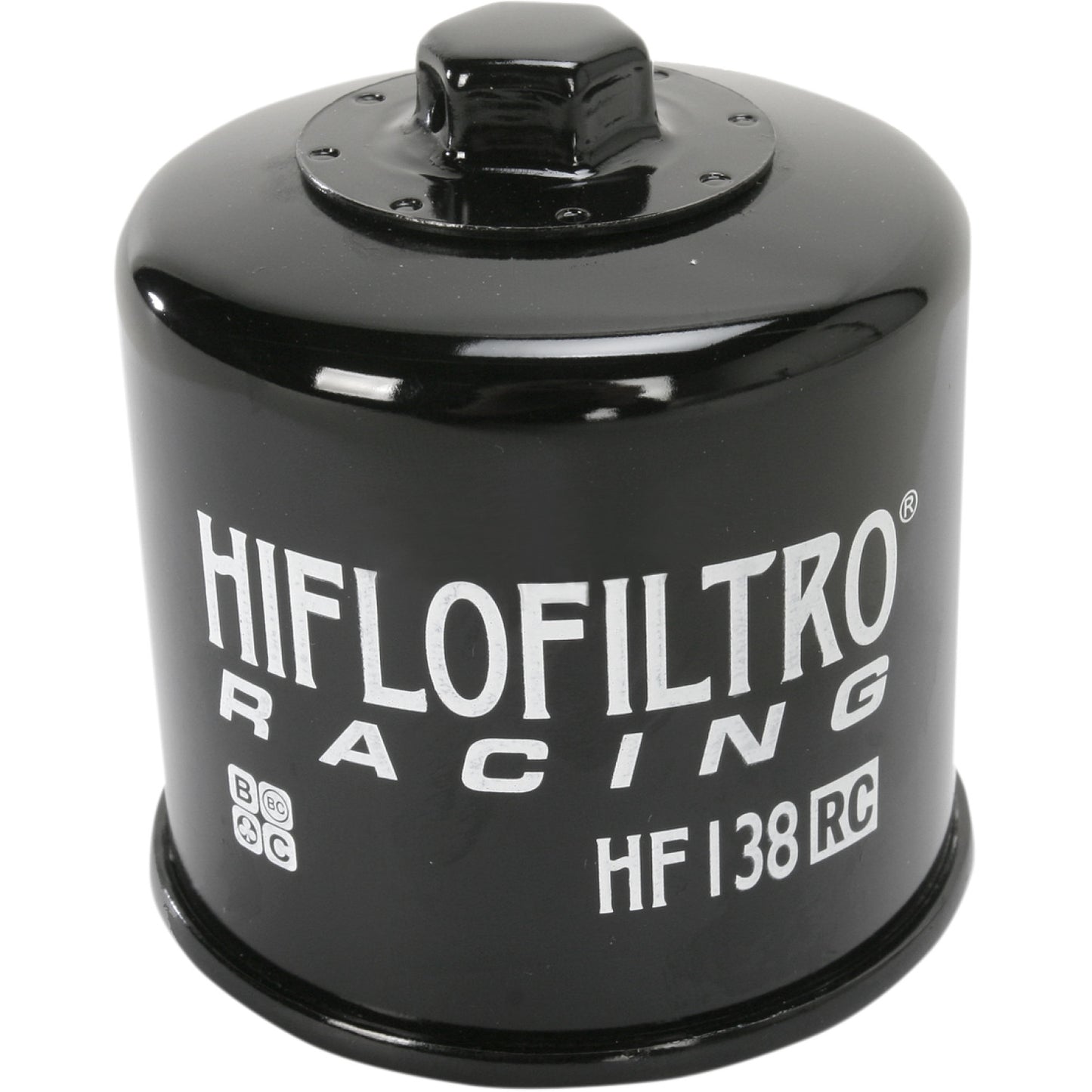 Hiflofiltro Racing Oil Filter - Black HF138RC | Oil Filters | Hiflofiltro