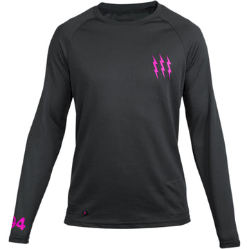 MUC-OFF USA Riders Long-Sleeve Jersey - Gray - XS 20059