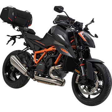 SW-Motech Rackpack Tail Bag System - Black - KTM Super Duke R 1290/1390 '19-'24 GPT.04.915.30000 | Luggage Group