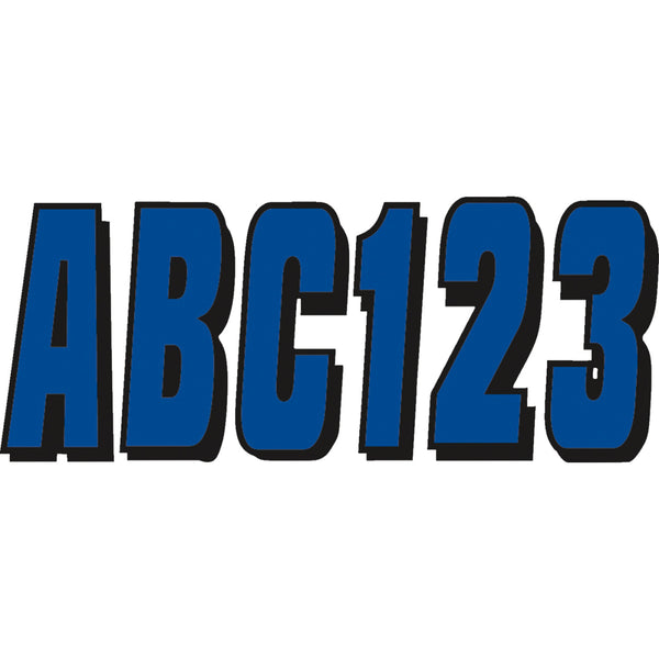 Hardline I.D. Sticker Kit - 320 Series - Blue BLBLK320