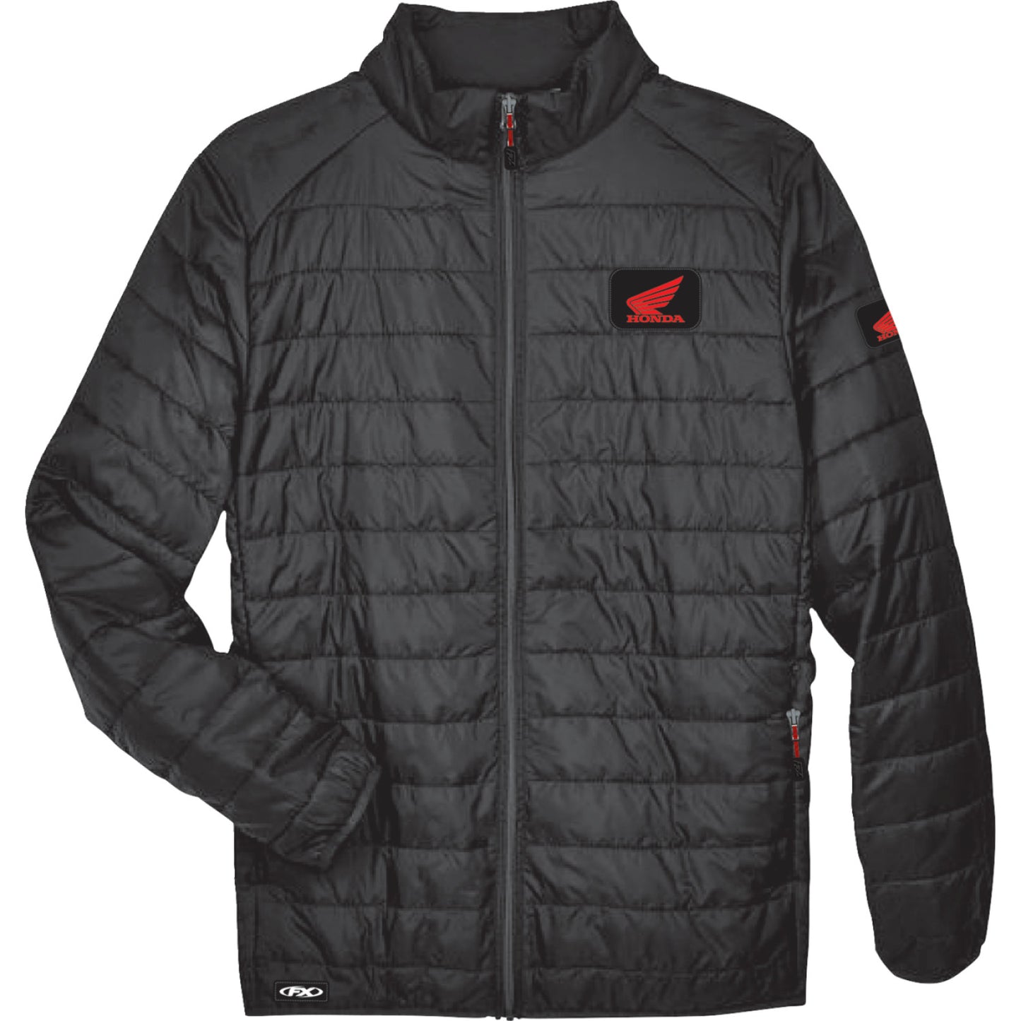 FACTORY EFFEX Honda Puffer Jacket - Black - Medium 28-85312