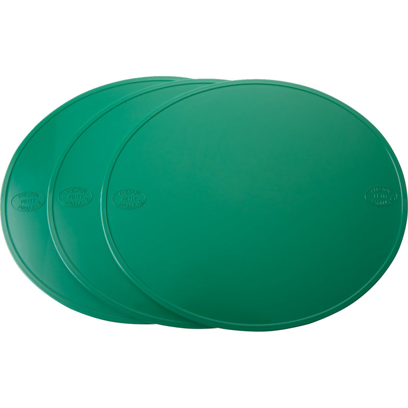 POLISPORT Number Plate - 3 Piece - Preston Petty - Green 8667400006 by Polisport