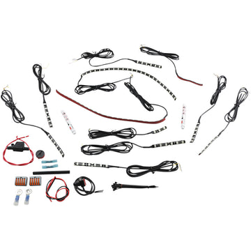 Custom Dynamics MagicFLEX?2 Engine Accent Light Kit - Indian - Pink M2EK1-IND-PINK