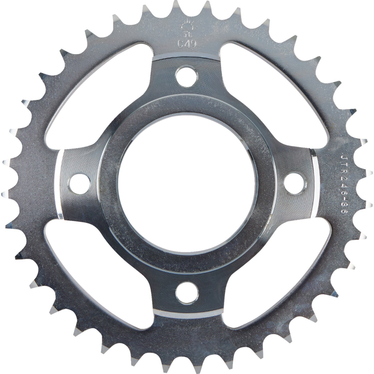 JT SPROCKETS Rear Sprocket - 36 Tooth - Honda JTR246.36 by JT Rear Sprockets   Steel Type