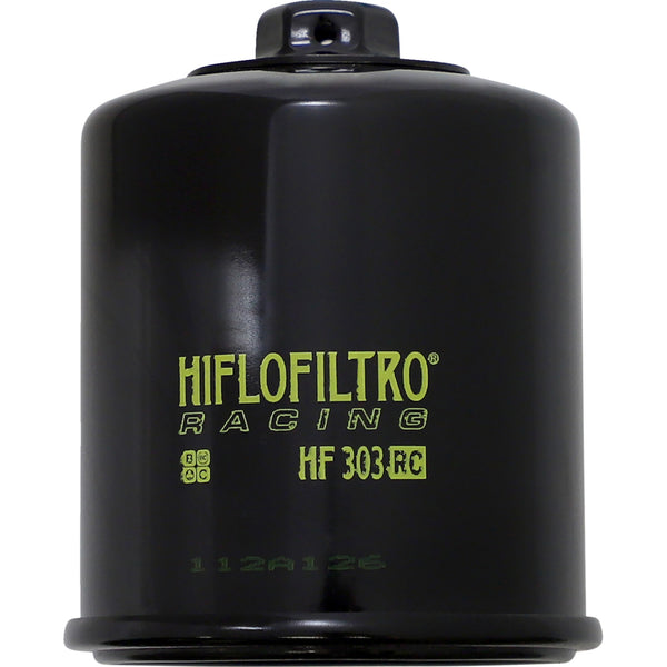 Hiflofiltro Racing Oil Filter - Black HF303RC