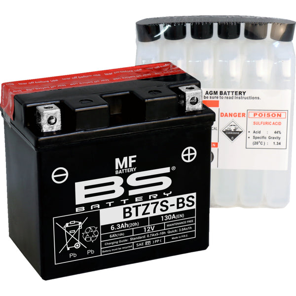 BS Battery Battery - BTZ7S-BS (YTZ) 300695