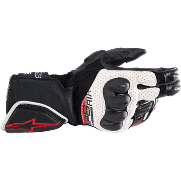 ALPINESTARS SP-8 V3 Air Gloves - Black/White/Bright Red - Small 3558621-1304-S