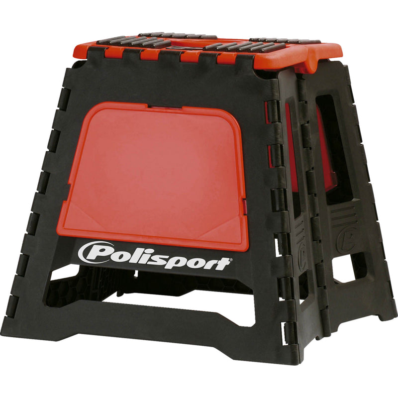POLISPORT Bike Stand - MX - Folding - Black/Red 8981500004 by Polisport