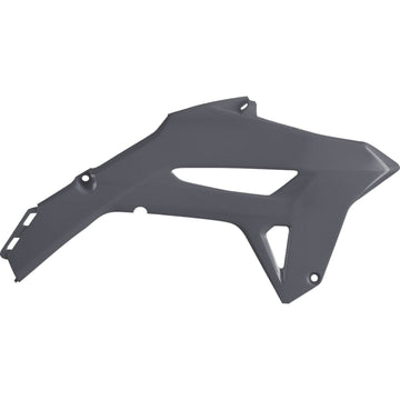 POLISPORT Radiator Cover - Gray - CRF 450R 8474900004 by Polisport