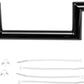 1" Z Bar Dimpled 4" Gloss Black